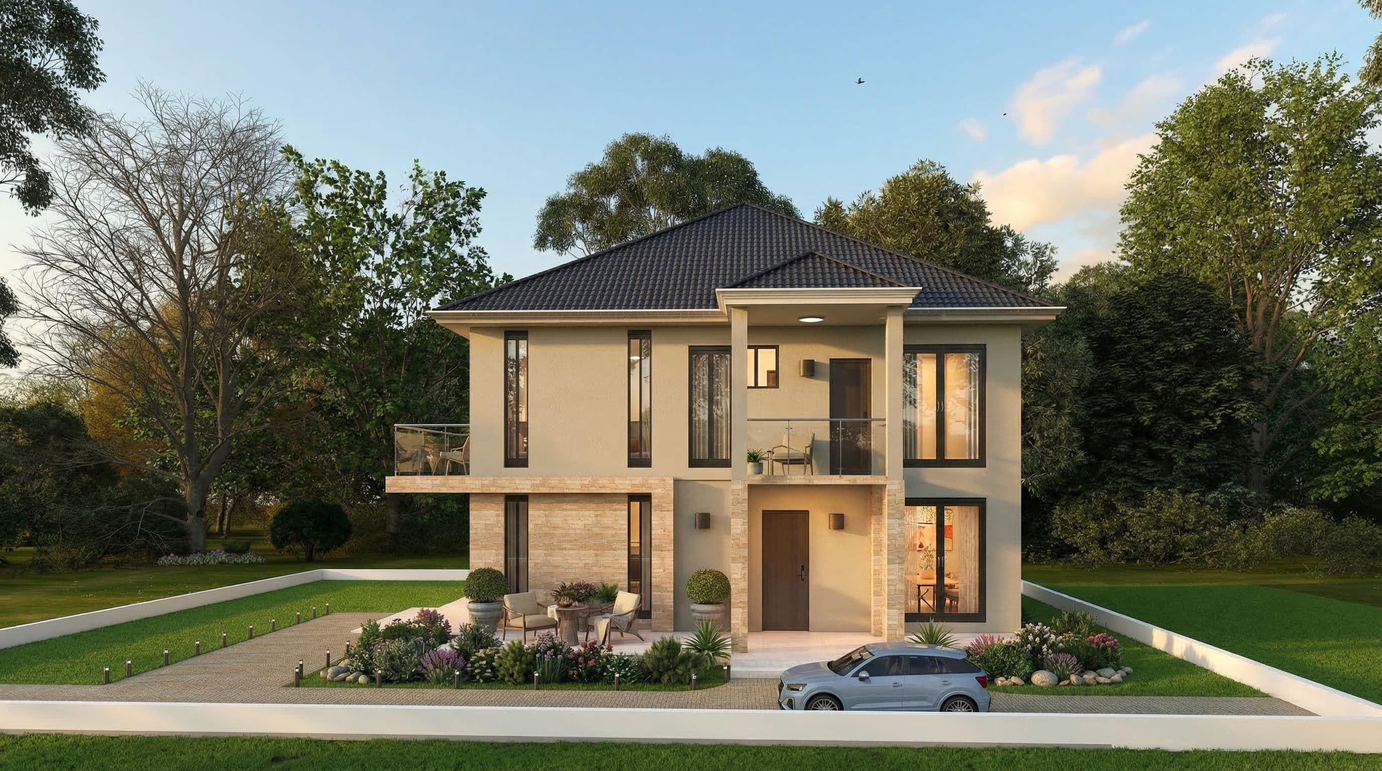 Sunset Exterior Shot