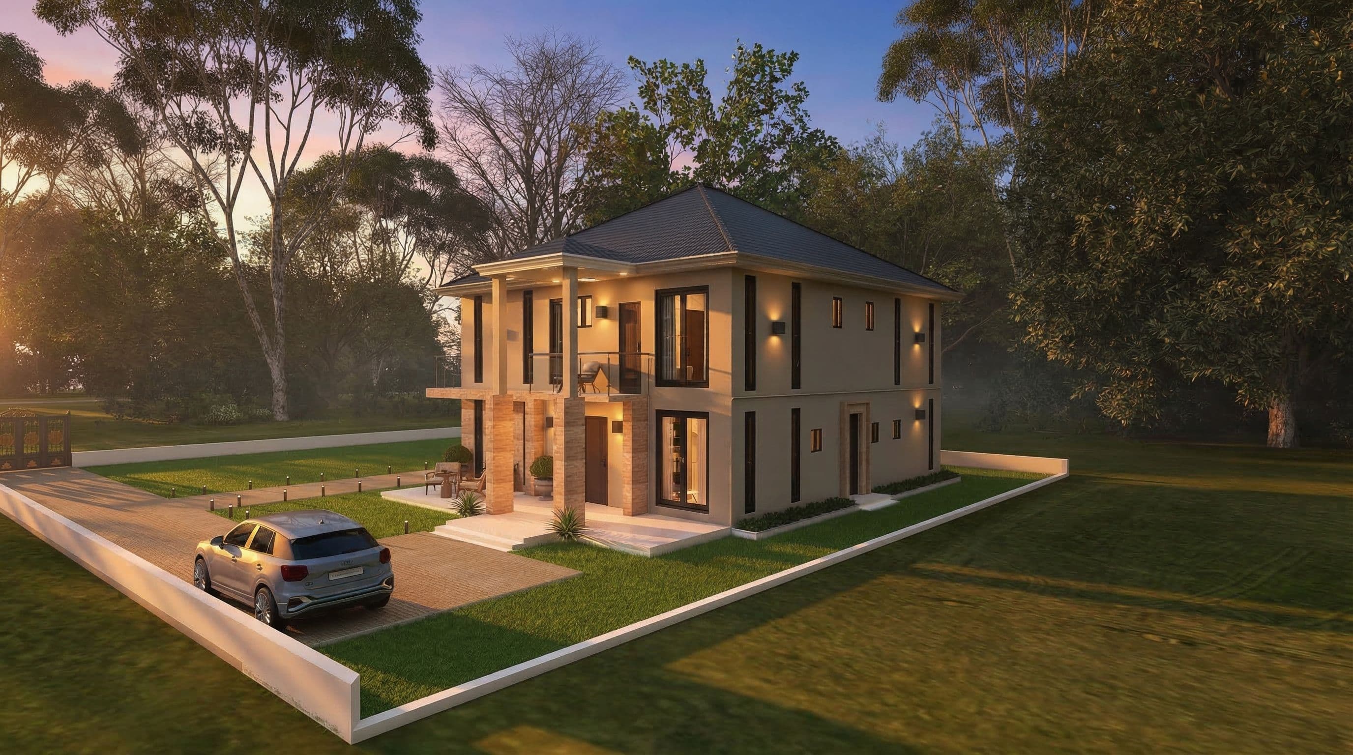 Sunrise Exterior Shot
